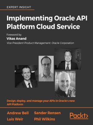cover image of Implementing Oracle API Platform Cloud Service
